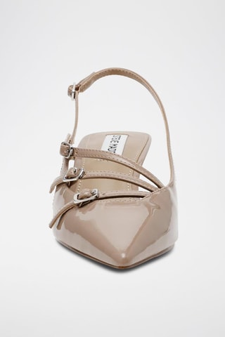 Décolleté in vernice - Taupe