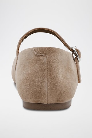 Scarpe baby in pelle scamosciata - Taupe