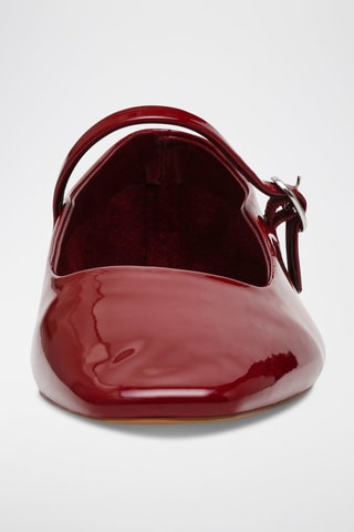 Scarpe baby in vernice - Bordeaux