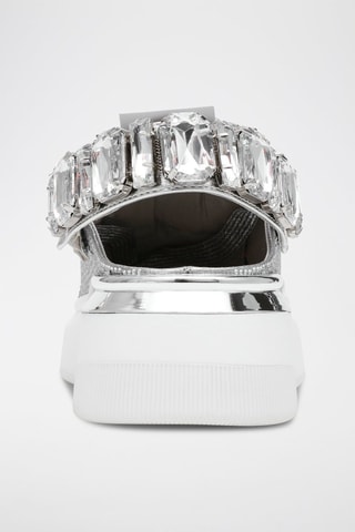 Zapatillas con plataforma - Plateado