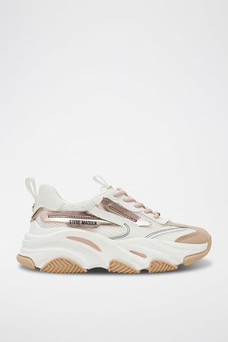 Zapatillas con plataforma - Rosa dorado