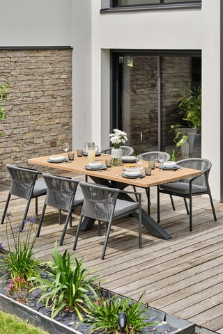 Conjunto de jardim Kelia - Até 6 lugares