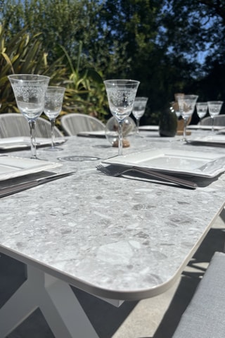 Conjunto de jardim Abella - Até 8 lugares