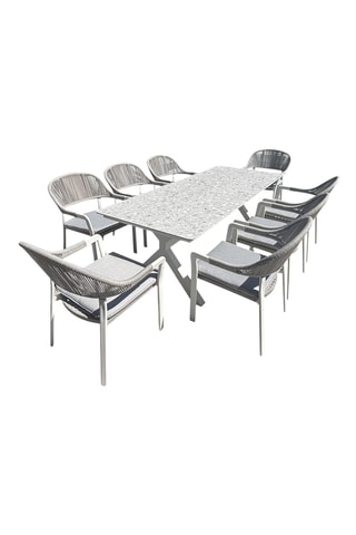 Conjunto de jardim Abella - Até 8 lugares