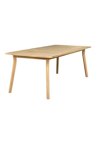 Mesa de jardim em acácia Liso - 220 x 100 x 75 cm