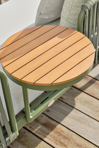 Sofá de jardim Barlia - Até 3 lugares