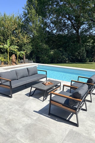 Conjunto de jardim Tadeo - Até 4 lugares