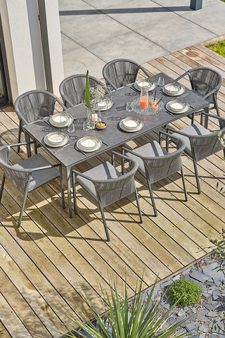 Conjunto de jardim Tigua - Até 8 lugares