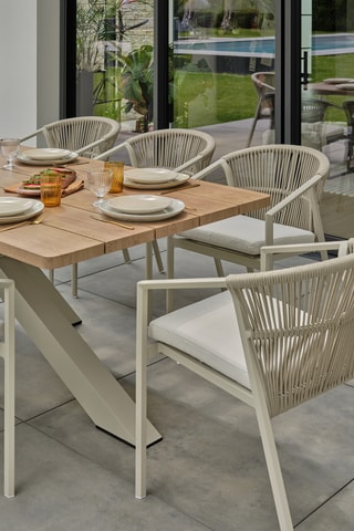 Conjunto de jardim Kelia - Até 8 lugares