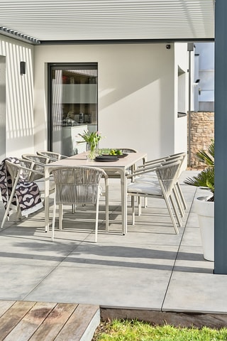 Conjunto de jardim Tigua - Até 8 lugares