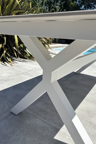 Mesa de jardim Abella - 220 x 90 x 74 cm