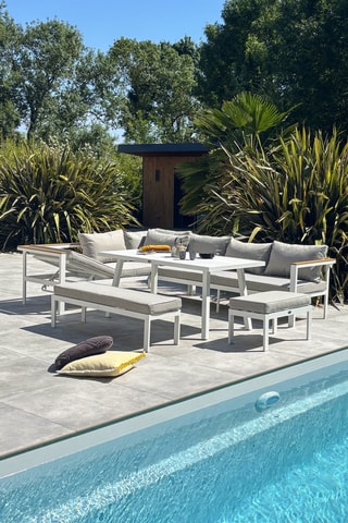 Conjunto de jardim Majari - Até 8 lugares