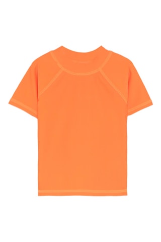 T-shirt en Zwemshort - Oranje en Hemelsblauw