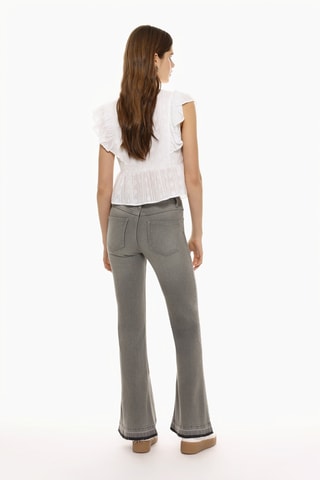 Spijkerbroek - Lichtgrijs