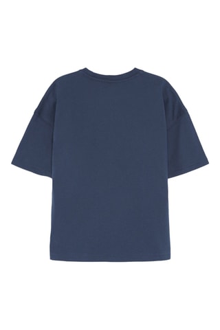 T-shirt - Marineblauw en Roze