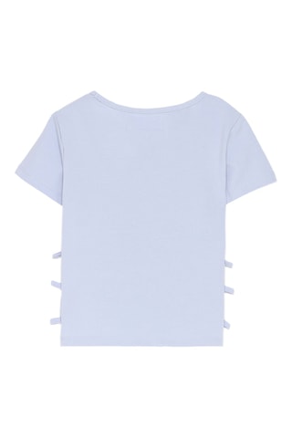 T-shirt Minnie Disney - Hemelsblauw en Wit