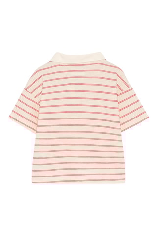 Polo - Ecru en Roze