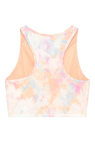 Sportbeha Tie and Dye - Wit en Roze
