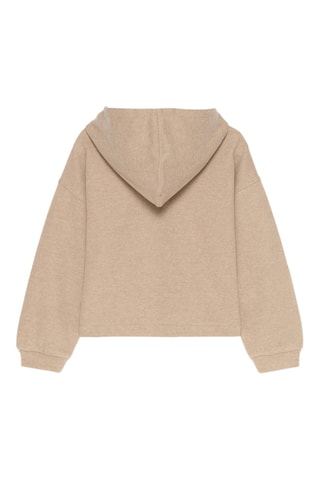Sweater met Capuchon - Taupe