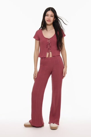Flare Broek - Roze