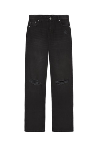 Spijkerbroek - Zwart