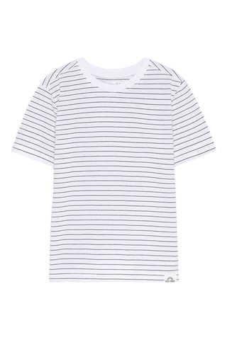 2 T-shirts - Wit en Kaki