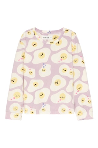 Velours Pyjama - Lichtpaars