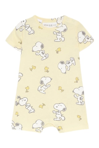 Pyjama Snoopy & Woodstock Snoopy & The Peanuts - Geel
