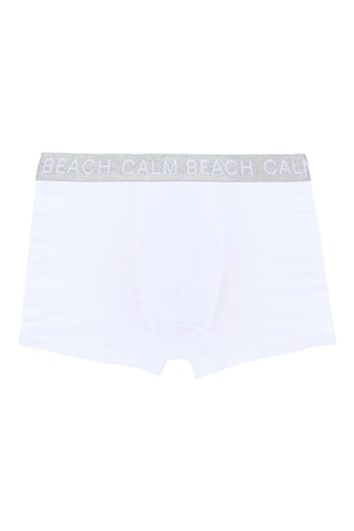 7 Boxers - Wit en Geel