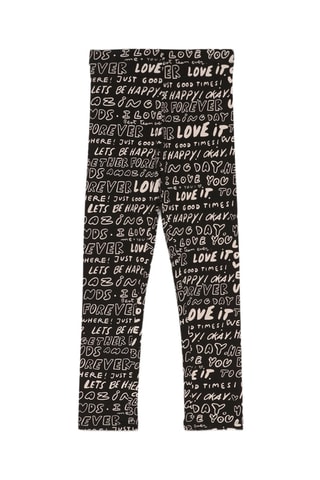 2 Leggings - Zwart