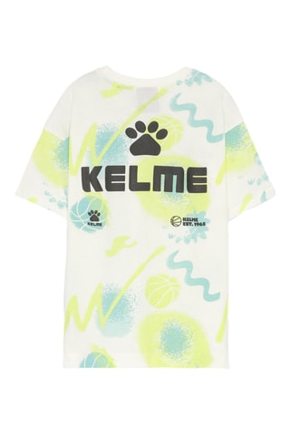 T-shirt - Wit en Groen