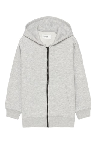 Sweater met Capuchon - Grijs