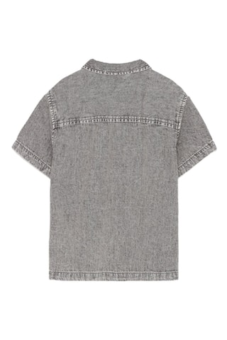 Camicia in jeans - Grigio scuro