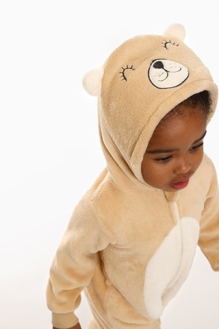 Pyjamapak met Capuchon - Beige