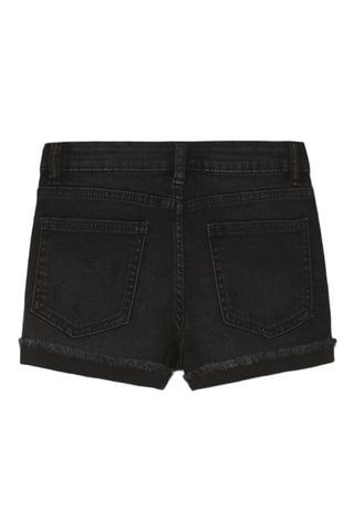 Spijkershort - Zwart