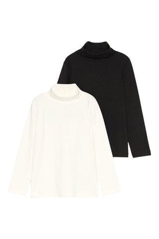 2 Ondertruien - Zwart en Wit