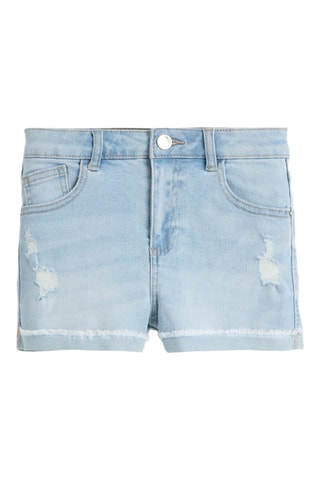 Spijkershort - Lichtblauw