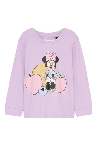 Pyjamashirt Minnie Disney - Lichtpaars