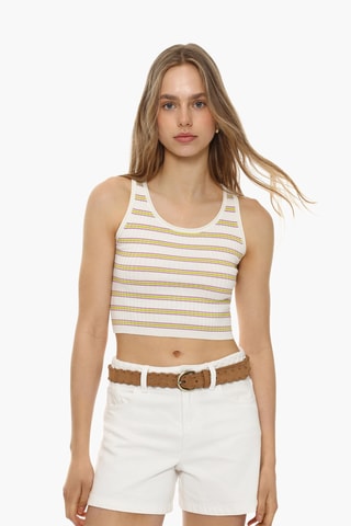 Crop Top - Ecru