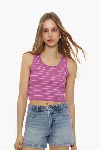 Crop Top - Roze