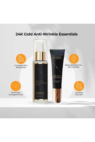Coffret Duo cuidados antirrugas ouro 24k - 2 produtos