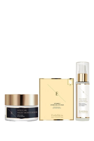 Coffret anti-âge nuit 24k gold - 3 produits