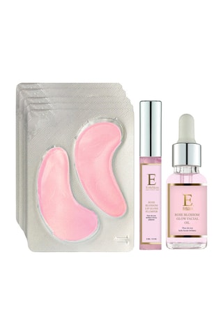 Coffret d'essentiels éclat fleur de rose - 3 produits
