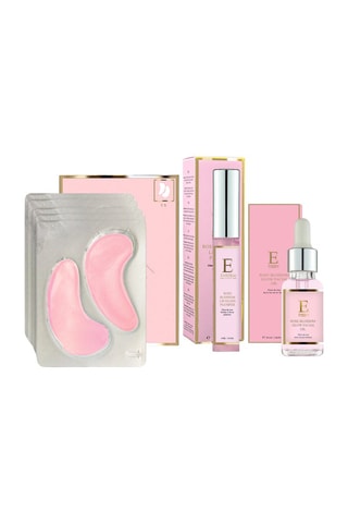 Coffret d'essentiels éclat fleur de rose - 3 produits