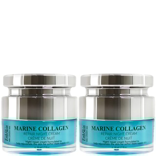 Crèmes de nuit - Collagène marin - Visage - 2 x 50 ml