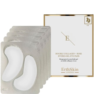 5 Patchs olho hidro-gel duplo colagénio e rosa