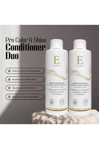 2 après-shampoings protecteurs couleur et brillance - Cheveux colorés et ternes - 300 ml