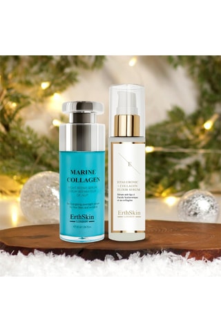 Coffret anti-idade com colagénio marinho e ácido hialurónico - 2 produtos