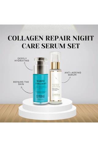 Coffret anti-idade com colagénio marinho e ácido hialurónico - 2 produtos