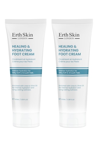 2 crèmes pieds réparatrices et hydratantes - 100 ml